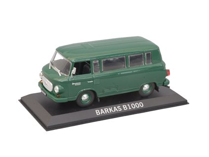 Barkas B1000 1:43 - DeAgostini Legendás Autói časopis s modelem  Barkas B1000 - kovový model