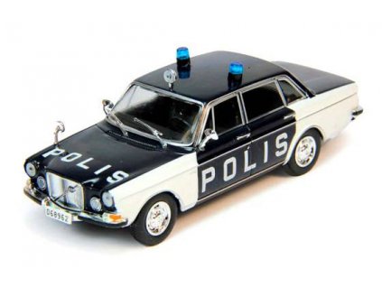 77 - Časopis s modelem - Volvo 164 - Policejní auta světa  Volvo 164 - kovový model auta