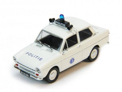 Daf 33 - Policejní auta světa časopis s modelem #78  Daf 33 - kovový model auta
