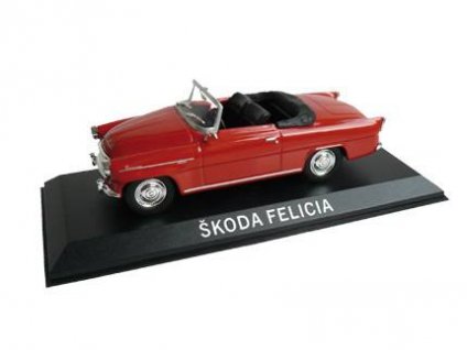45 - ŠKODA Felicia - Zlatá kolekce aut PRL-u  ŠKODA Felicia - kovový model auta