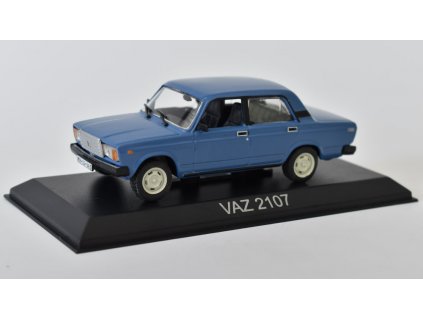 VAZ-2107 Lada Žiguli 1:43 - Maşini de Legendă časopis s modelem  Lada 1500 VAZ 2107 - kovový model auta