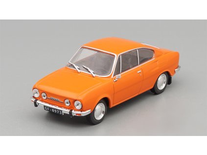 Škoda 110R 1:43 - Kultovní auta SSSR časopis s modelem #200  Škoda 110 R - kovový model auta