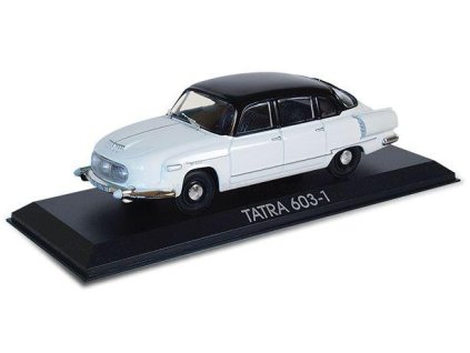 TATRA 603-1 1:43 - DeAgostini časopis s modelem  Tatra 603-1 - kovový model auta