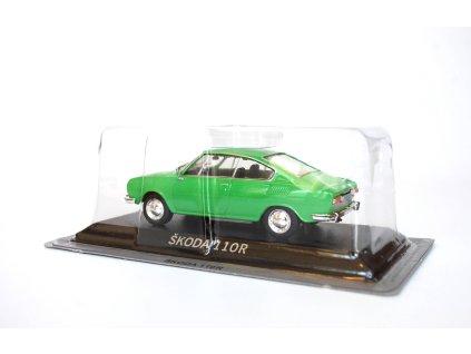 Škoda 110R 1:43 - Legendární automobily minulé éry časopis s modelem #8  Škoda-110R - kovový model auta