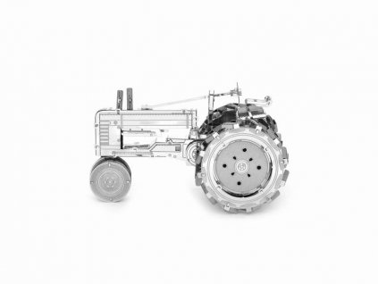 Traktor - kovová montážní sada časopis se sadou  Traktor - Nákladní auto - kovový model auta