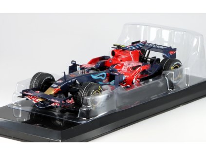 Toro Rosso F1 STR3 #15 S.Vettel 2008 1:24 - časopis s modelem  Toro Rosso - kovový model