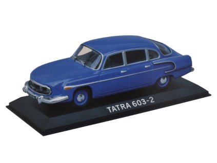 Tatra 603-2 1:43 - DeAgostini Legendás Autói časopis s modelem  Tatra 603-2 - kovový model