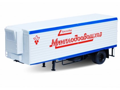 Alka N12CH nákladní příves 1:43 - Avtoistoria nákladní příves časopis s modelem  Přívěs Alka N12CH navěs - model auta