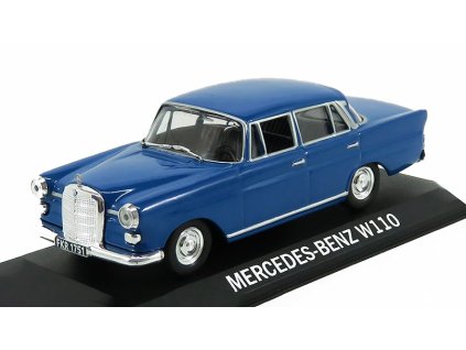 Mercedes-Benz W110 1:43 - Legendární automobily minulé éry časopis s modelem #25  Mercedes W110 - kovový model auta