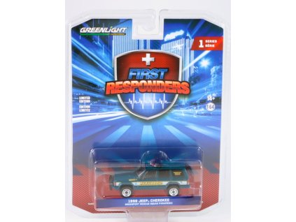 Jeep Cherokee 1998 First Responders Series 1:64 - GreenLight  Jeep Cherokee - kovový model