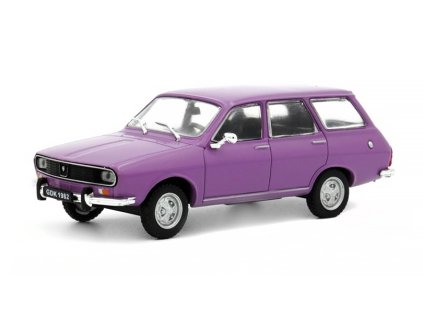 Dacia 1300 Kombi 1:43 - Legendární automobily minulé éry časopis s modelem #28  Dacia 1300 Combi - kovový model auta 1/43