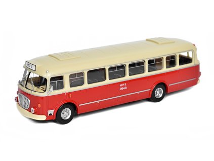 JELCZ 272-MEX (Škoda 706 RTO) 1:43 časopis s modelem - Kolekce PRL  JELCZ 272 MEX - model autobusu