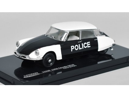 Citroen DS 19 Police de Paris 1960 1:43 - VITESSE  Citroen DS19 - 1960 Policie