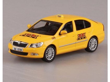 Škoda Octavia (facelift 2008) AAA Taxi  1:43 - Abrex  Škoda Octavia (facelift 2008) - AAA TAXI kovový model auta
