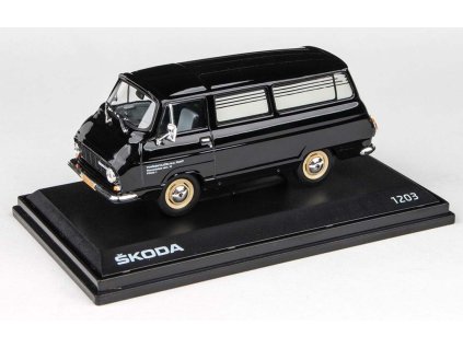 Škoda 1203 1974 Pohřební služba hl.m. Prahy 1:43 - Abrex  Škoda 1203 Pohřební služba - kovový model auta