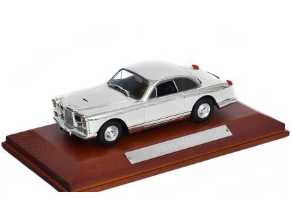 Facel Vega FV 1:43 - Silver Cars - Atlas časopis s modelem  Facel Vega - kovový model