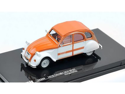 Citroen 2CV SPOT - 1976 1:43 - VITESSE časopis s modelem  Citroen 2 CV SPOT - 1976