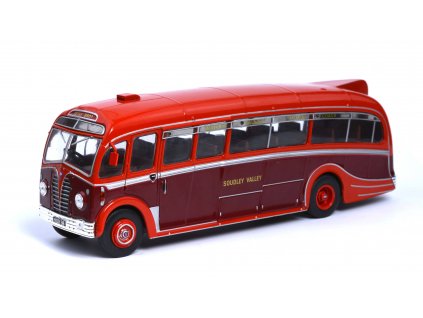 AEC Regal III - 1950 časopis s modelem - SpecialC.-86  AEC Regal III - 1950 kovový model autobusu