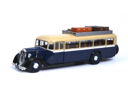 Citroen Type A45 1934 1:43 - SpecialC.-86 časopis s modelem  Citroen type A45 - 1934 - kovový model autobusu