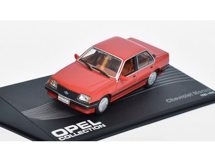 Opel Monza (Chevrolet) 1982-1990 1:43 časopis s modelem  Opel Monza  - kovový model auta