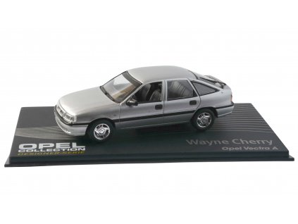 Opel Vectra A facelift 1:43 časopis s modelem  Opel Vectra A facelift - kovový model auta