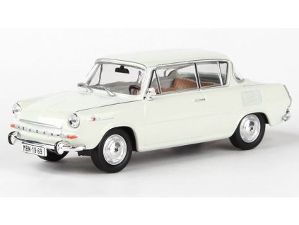 Škoda 1100MBX - 1969 Šedá Levandulová 1:43 - Abrex  Škoda 1100 MBX - 1969 - kovový model auta