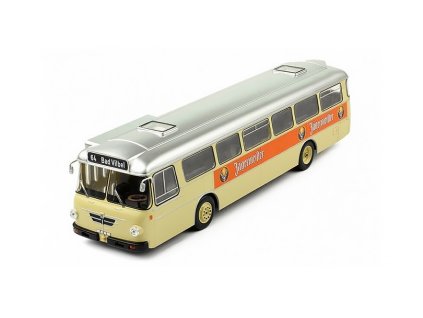 Bussing Senator 12D autobus 1:43 - IXO Models  Büssing Senator 12-D - kovový model autobusu