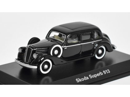 Škoda Superb 913 1938 1:87 - BoS-Models  Škoda Superb 913 1938 - kovový model auta