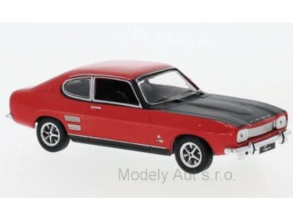 Ford Capri MKI 1700 GT 1970 1:43- IXO časopis s modelem  Ford Capri 1700 GT - 1970 - kovový model auta