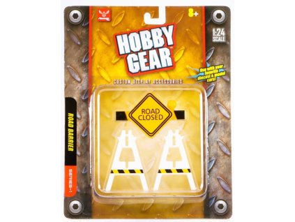 Sada Příslušenství Road Barrier 1:24 - Hobbygear  Příslušenství 1:24