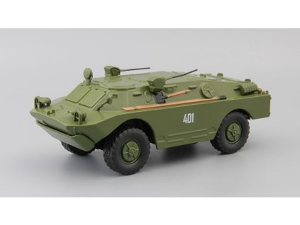 BRDM-2U 1:43 DeAgostini Kultovní auta SSSR časopis s modelem #250  BRDM 2U - kovový model auta