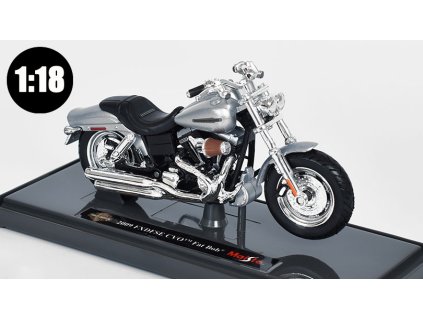 Harley-Davidson FXDFSE CVO Fat Bob 2009 1:18 - Maisto  Harley-Davidson FXDFSE CVO FAT BOB 2009