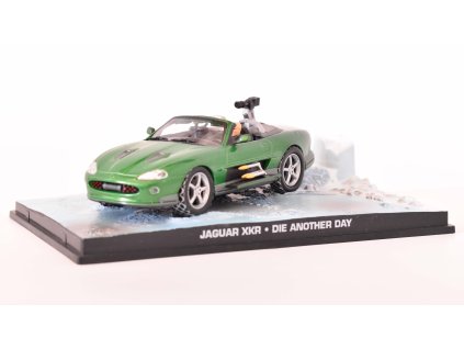 Jaguar XKR Spider 2002 James Bond - Die Another Day 1:43 - časopis s modelem  Jaguar XKR Spider - kovový model auta