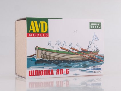 Člun JAL-6 1:43 - AVD  Člun JAL 6 - AVD