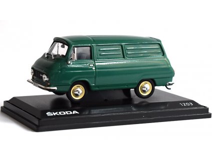 Škoda 1203 1:43 - Vector-models Časopis AutoModels s modelem  Škoda 1203 - kovový model auta