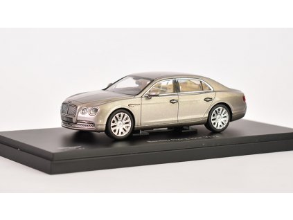 Bentley flying spur W12 2013 1:43 - Kyosho časopis s modelem  Bentley flying spur W12 2013 - kovový model auta