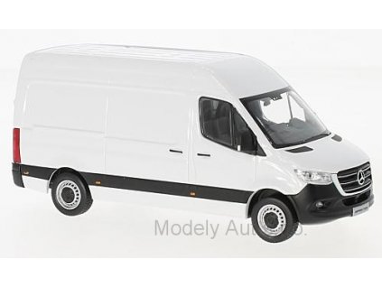 Mercedes-Benz Sprinter Kastenwagen 1:43 - NOREV časopis s modelem  Mercedes MB Sprinter - kovový model auta