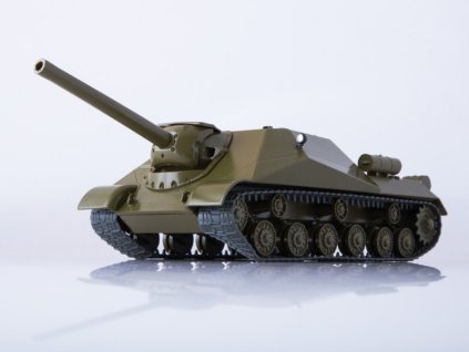 Object 704 - 1:43 - Naše Tanky časopis s modelem #11  Object 704 - kovový model tanku