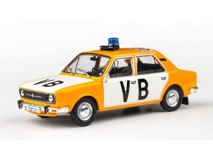 Škoda 105L 1977 Veřejná Bezpečnost 1:43 - Abrex  Škoda 105 L (1977) 1:43 - Veřejná Bezpečnost - kovový model auta