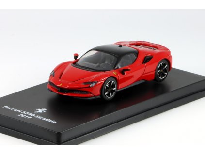 Ferrari SF90 Stradale 2019 1:64 - Centauria časopis s modelem  Ferrari SF90 - kovový model