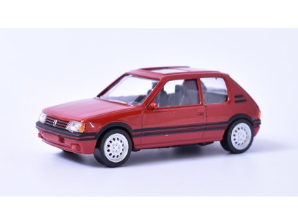 Peugeot 205 GTI 1.6 1984 1:43 - Norev  Peugeot 205 - kovový model