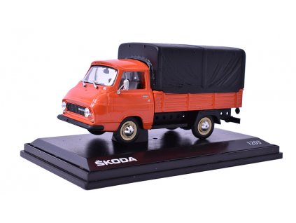 Škoda 1203 1:43 - Vector-models časopis s modelem  Škoda 1203  - kovový model auta