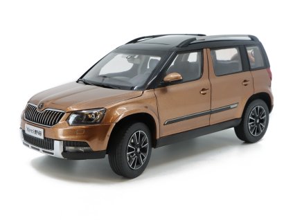 Škoda Yeti FL Outdoor 2013 Hnědá Metalíza 118 Abrex (1)