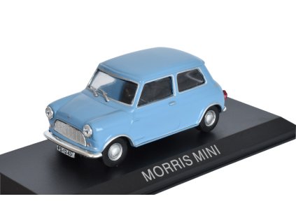 Morris Mini 1:43 - Legendární automobily minulé éry časopis s modelem #64  Morris Mini - kovový model auta