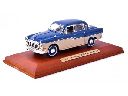 Sachsenring P240 Limousine 1:43 - Atlas časopis s modelem  Sachsenring P240 Limousine - kovový model auta