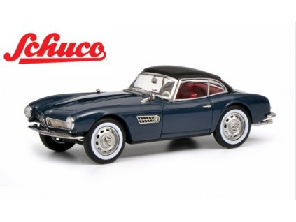 BMW 507 SPIDER HARD TOP 1:43 - SCHUCO časopis s modelem  BMW 507 - kovový model auta