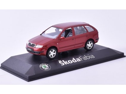 Škoda Fabia I Combi 1:43 - KADEN - Model ze sbírky  Škoda Fabia Combi - kovový model auta