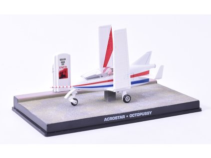 Acrostar 1:43 James Bond časopis s modelem BAZAROVÉ ZBOŽÍ  Acrostar - kovová model auta