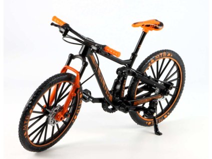 Jízdní kolo Mountain Bike oranžová/černá 1:10 - Superior  Jízdní kolo - kovová model