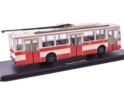 Škoda 14TR Weimar trolejbus 1:43 BAZAROVÉ ZBOŽÍ  Skoda 14 TR Weimar - kovový model
